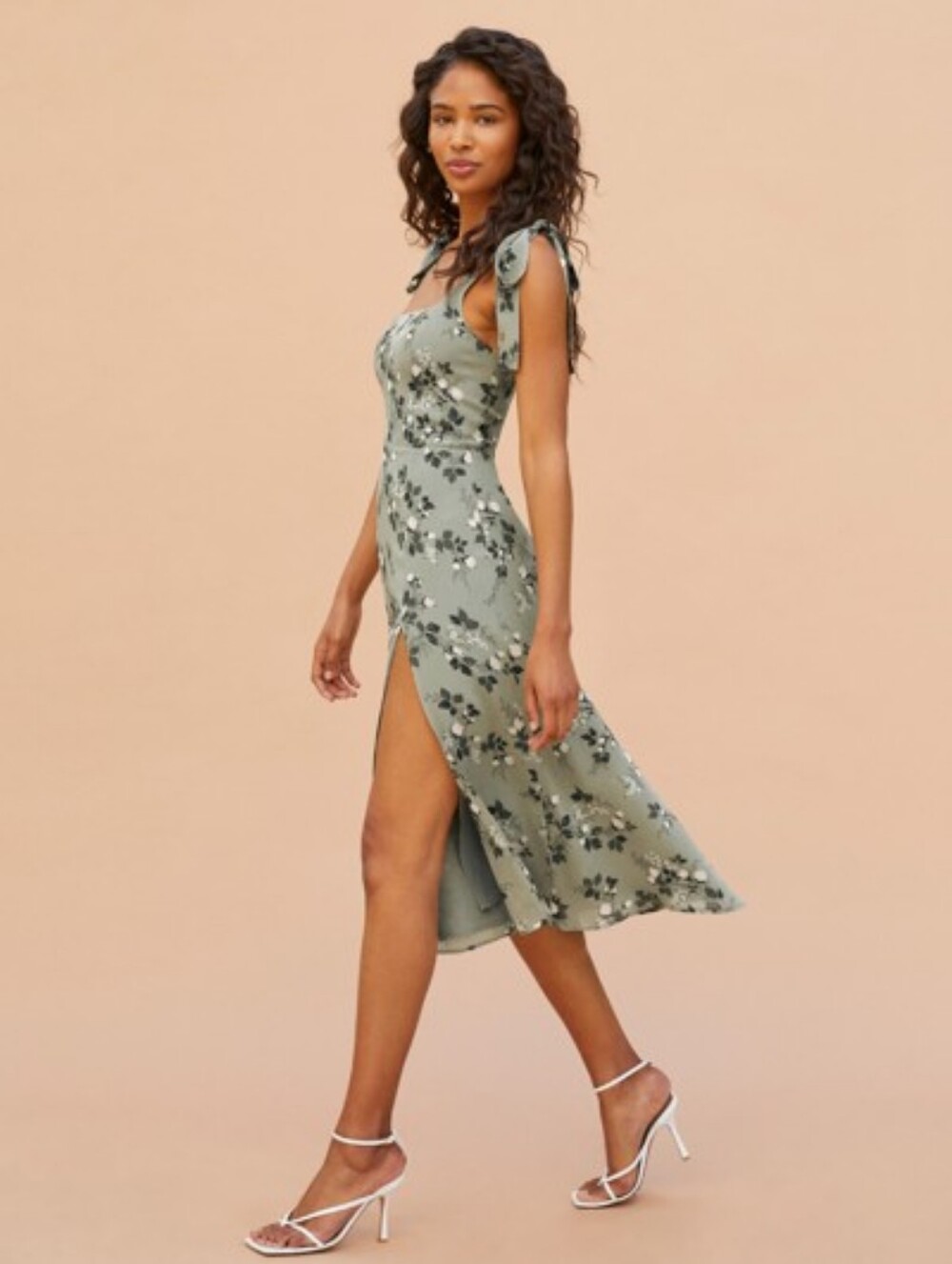Reformation Twilight Midi Dress size 4 - Picture 4 of 9